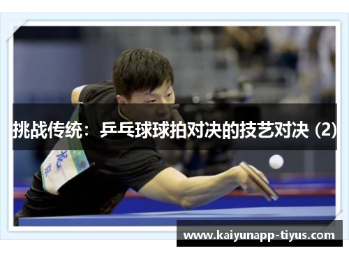 挑战传统：乒乓球球拍对决的技艺对决 (2)